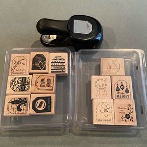 Stampin Up Stamp Set and Punch